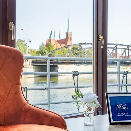 Great Polonia River Boat Вроцлав